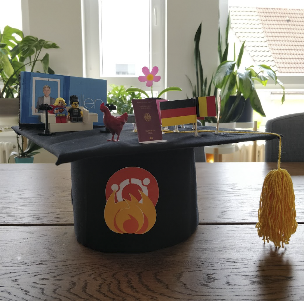 PhD Hat Photo Mahnaz Parian-Scherb